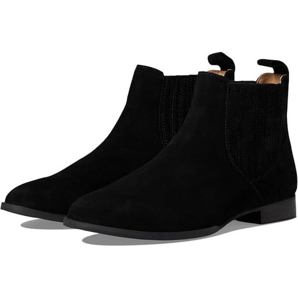 Jack Rogers Pippa 141211BT10 Boots Womens US 5 Black Suede Ankle Bootie JOBB1092